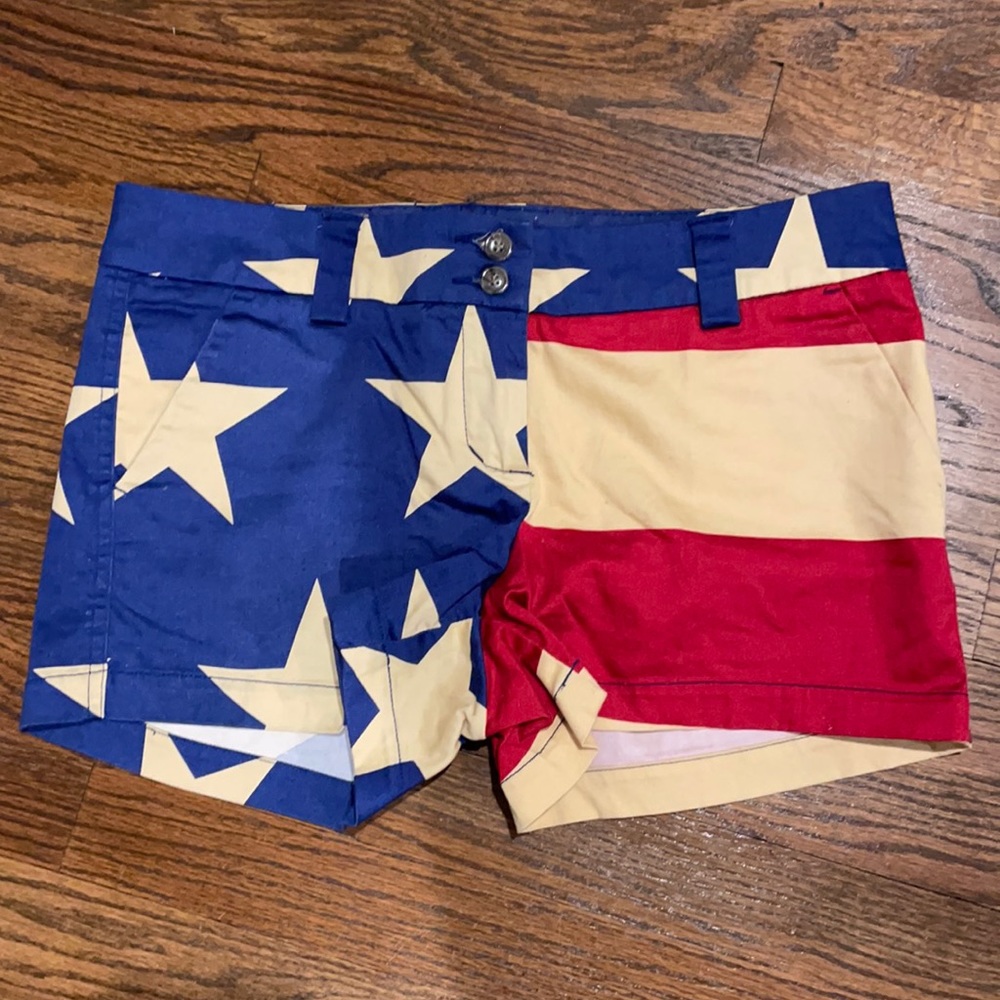 Loudmouth USA Shorts Sz 6
